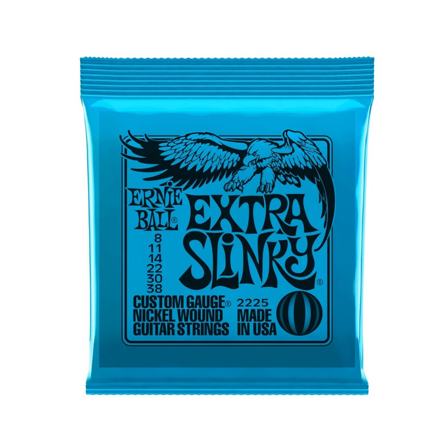 Ernie Ball - 2225 Nickel Wound Extra Slinky 8-38