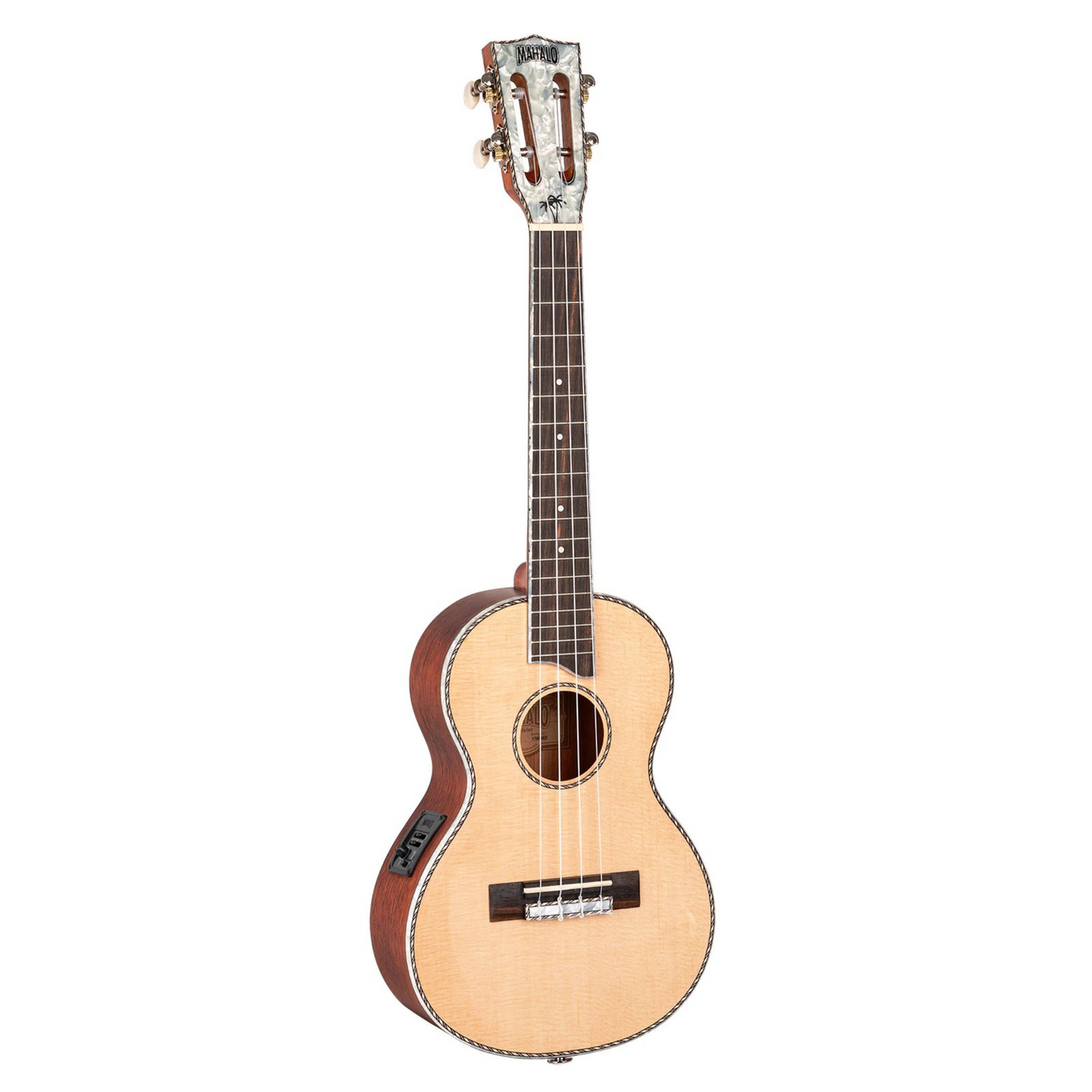 Mahalo - Ukulele Tenore Elettrificato - Pearl