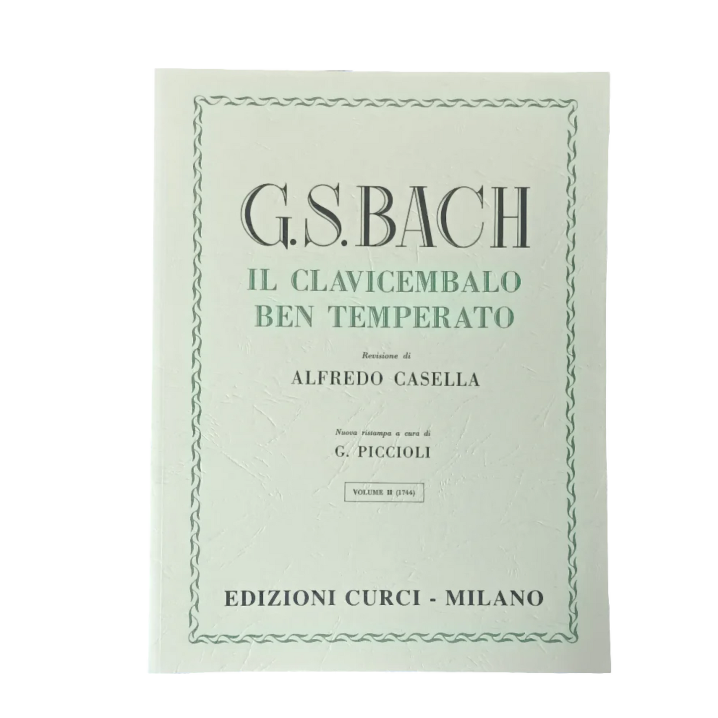 G.S. Bach - Il clavicembalo ben temperato Vol. II