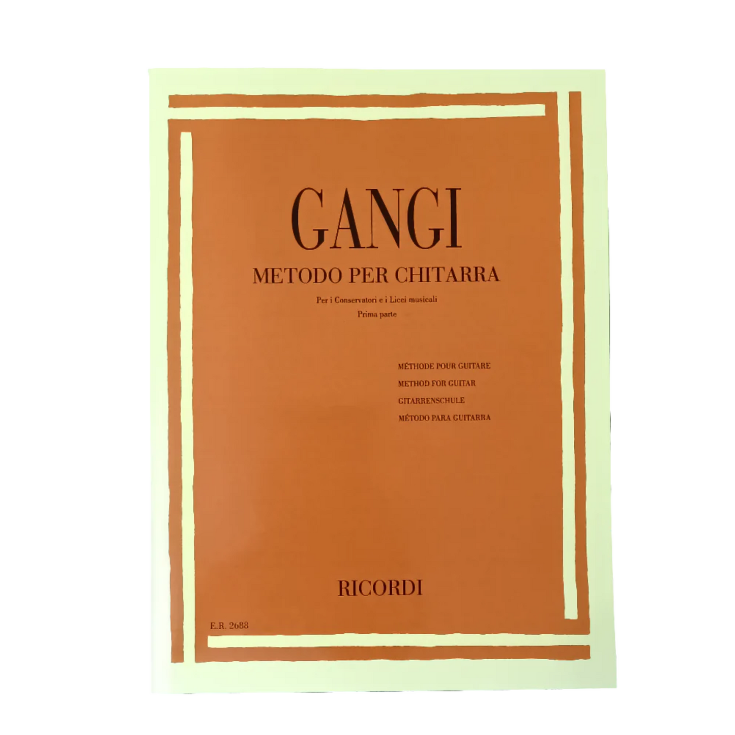 Mario Gangi - Metodo per chitarra - Prima parte