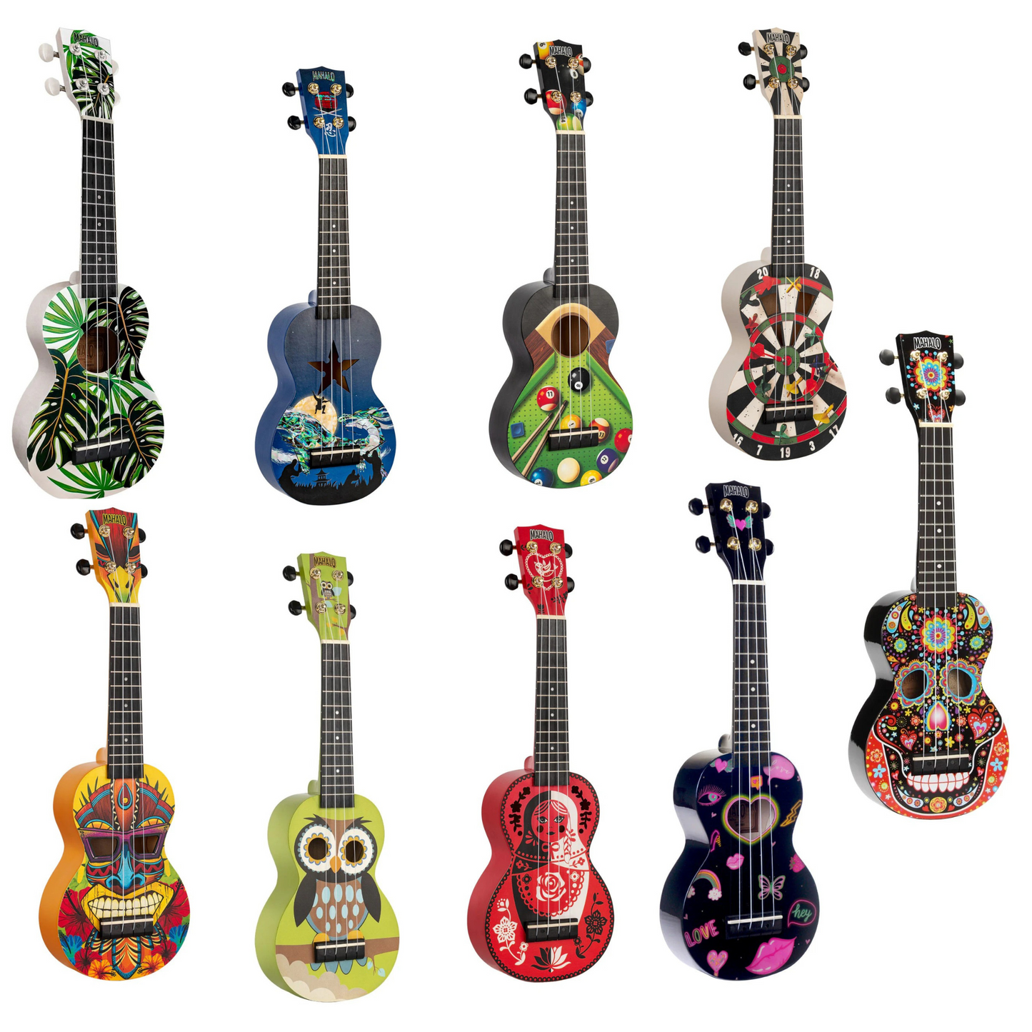 Mahalo - Ukulele Soprano - Art